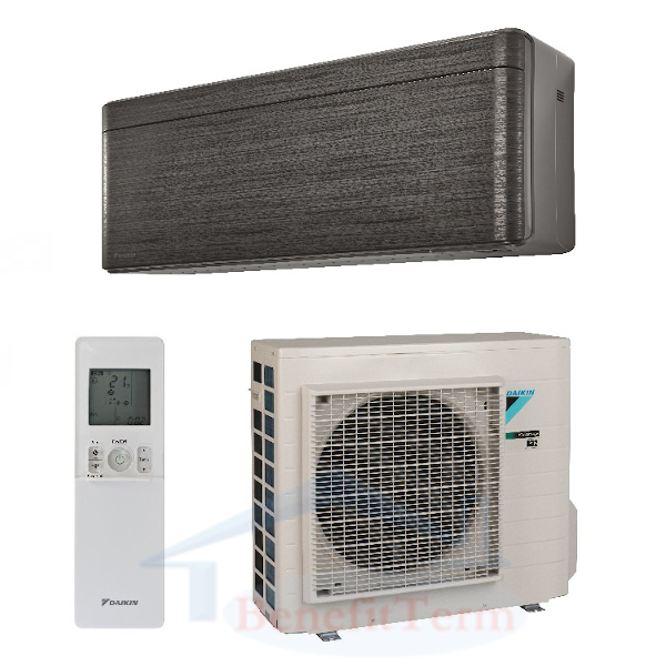 Daikin Stylish FTXA35AT+RXA35A 3,4 kW černé dřevo